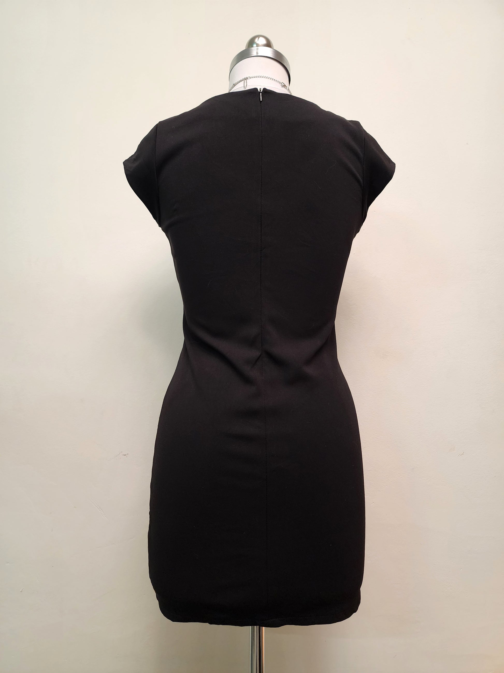 Sparkling Black Sequin Mini Dress - Party Ready Short Sleeve Dress